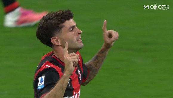 妙到毫厘！普利西奇停球破门一气呵成！帕夫洛维奇长传助攻！